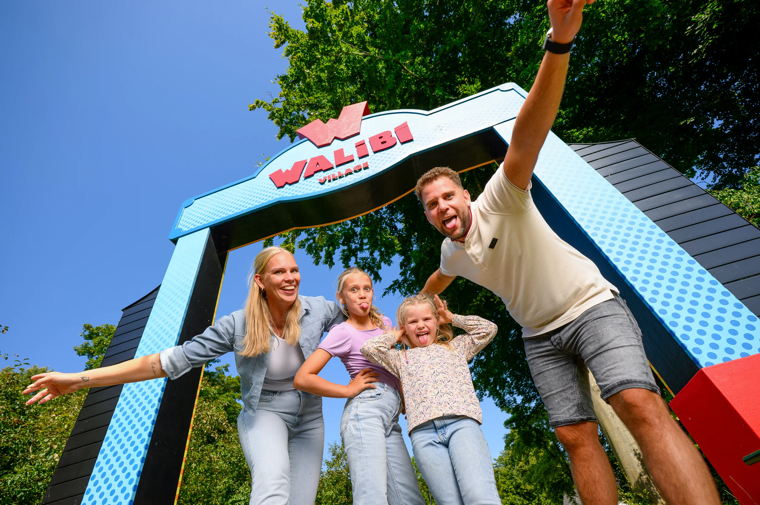 Walibi Village entrance